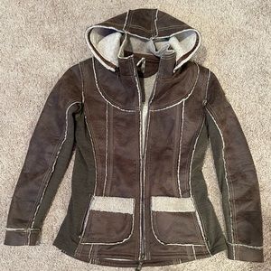 Kuhl brand Dani Sherpa mid weight jacket. Size medium.